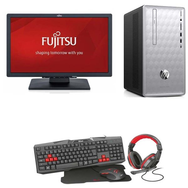 HP Spelpaket – Grym Gaming med Ryzen 5, 16 GB RAM & GTX 760
