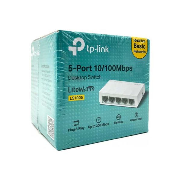 TP-Link LiteWave LS1005 Switch 5-portar 10/100