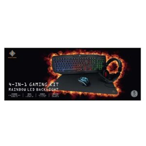 Deltaco Gaming 4-i-1 RGB Gaming Kit – Allt du Behöver för Ultimativ Spelprestanda - Image 2